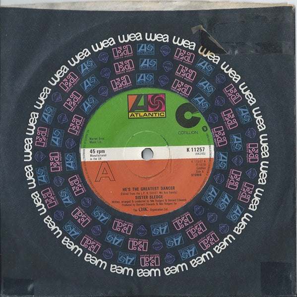 Sister Sledge : He's The Greatest Dancer (7", Single, Dam)