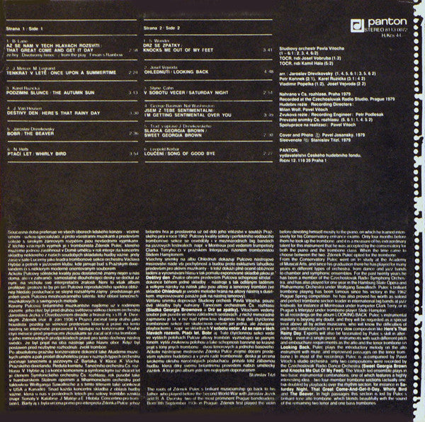 Zdeněk Pulec : Ohlédnutí (Looking Back) (LP, Album, RP)
