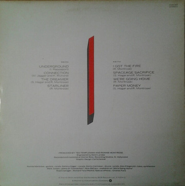 Montrose (2) : Paper Money (LP, Album)