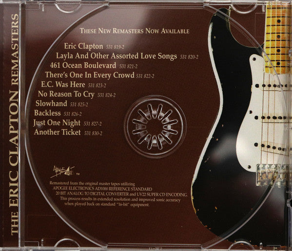 Eric Clapton : Backless (CD, Album, RE, RM)
