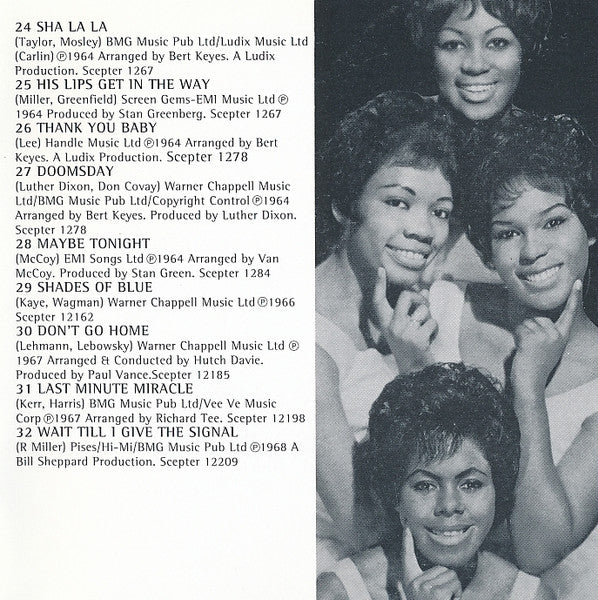 The Shirelles : The Best Of The Shirelles (CD, Comp, RE)