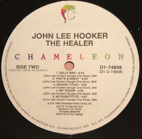 John Lee Hooker : The Healer (LP, Album)