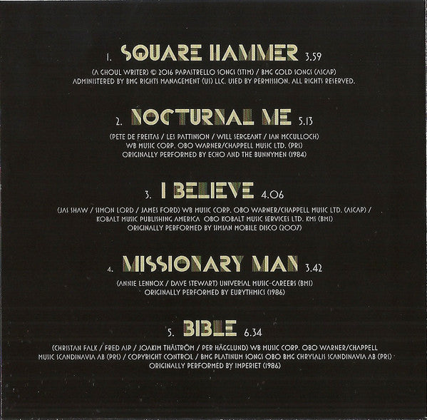 Ghost (32) : Popestar (CD, EP)