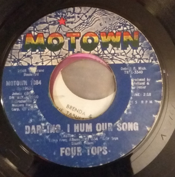 Four Tops : Something About You (7", Single, Styrene, Mon)