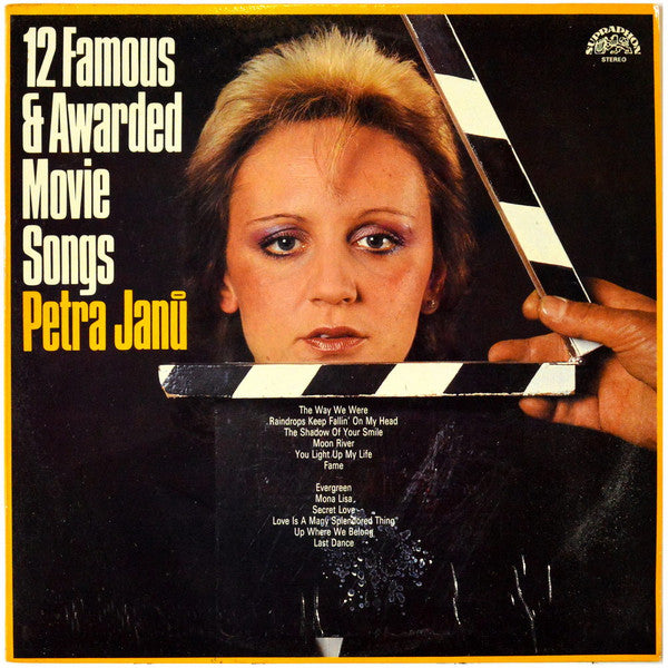 Petra Janů : 12 Famous & Awarded Movie Songs (LP, Album, RP, Lam)