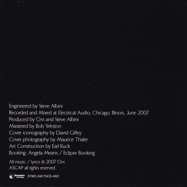 Om (8) : Pilgrimage (CD, Album)