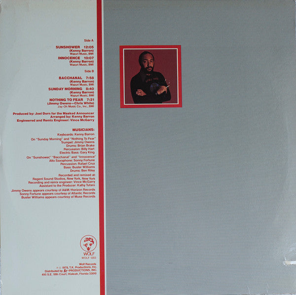 Kenny Barron : Innocence (LP, Album)