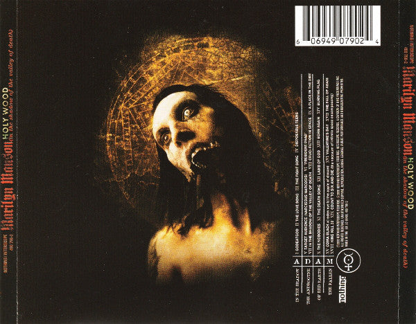 Marilyn Manson : Holy Wood (In The Shadow Of The Valley Of Death) (CD, Album, Enh, O-C)