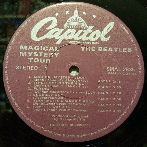 The Beatles : Magical Mystery Tour (LP, Comp, RE, Gat)