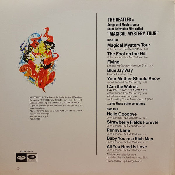 The Beatles : Magical Mystery Tour (LP, Comp, RE, Gat)