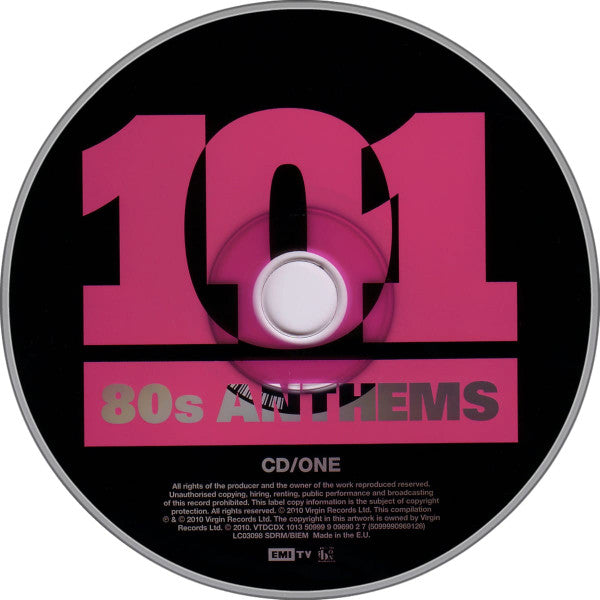Various : 101 80s Anthems (5xCD, Comp)