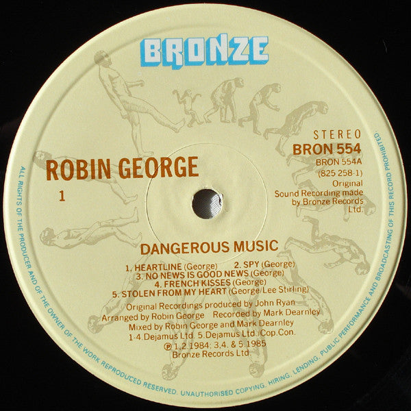 Robin George : Dangerous Music (LP, Album)