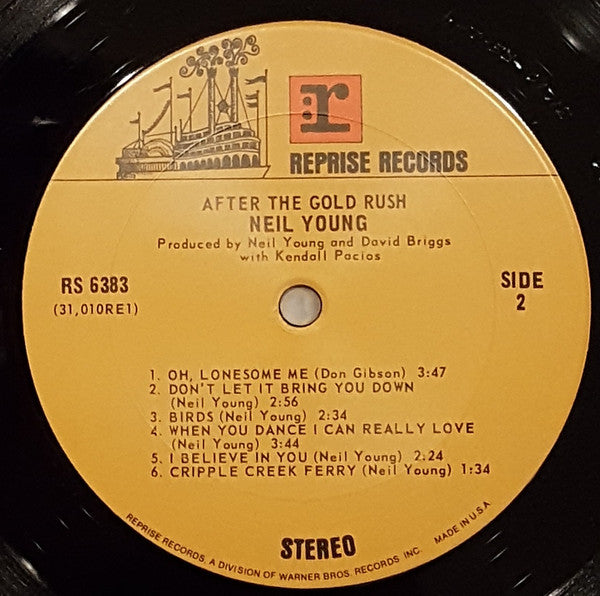 Neil Young : After The Gold Rush (LP, Album, Pit)
