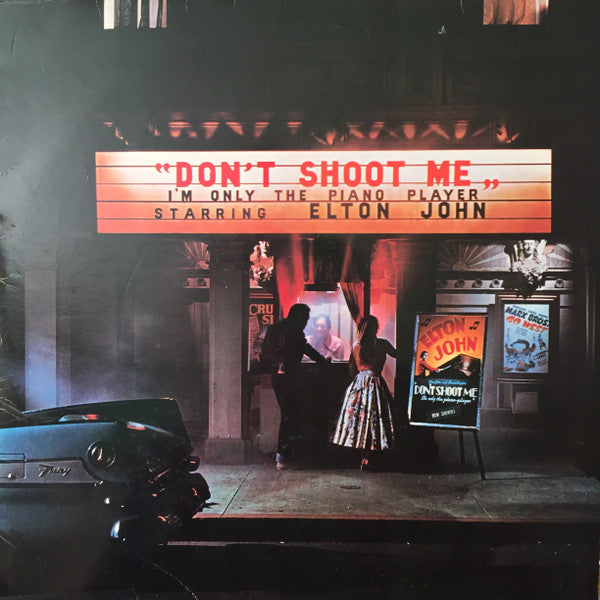 Elton John : Don't Shoot Me I'm Only The Piano Player (LP, Album, RE)
