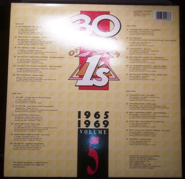 Various : 30 Years Of Number Ones, Vol 5 (2xLP, Comp)