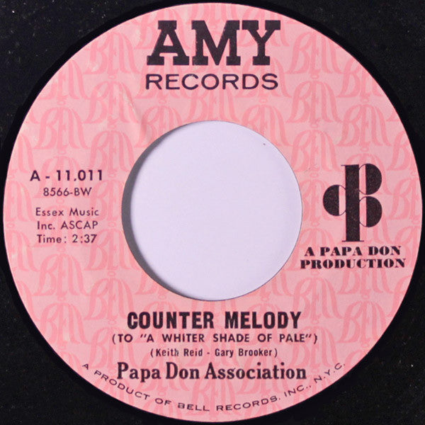 Papa Don Association* : Counter Melody / Souled Out (7", Single)