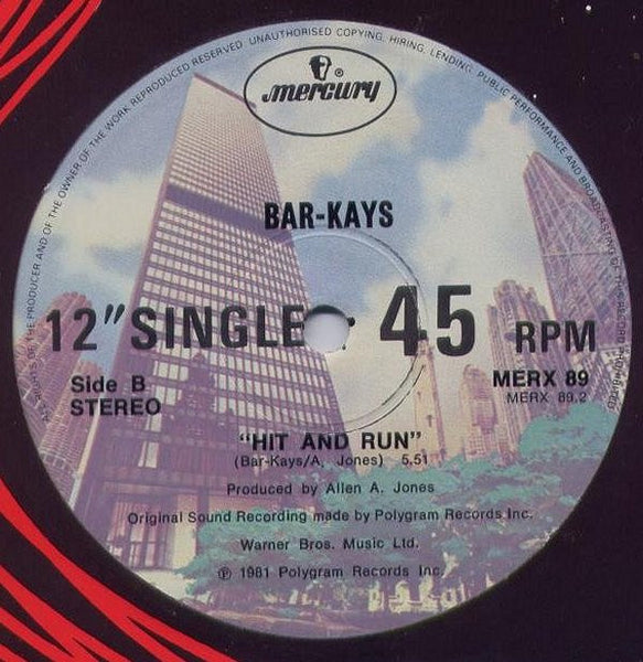 Bar-Kays : Nightcruising (12")