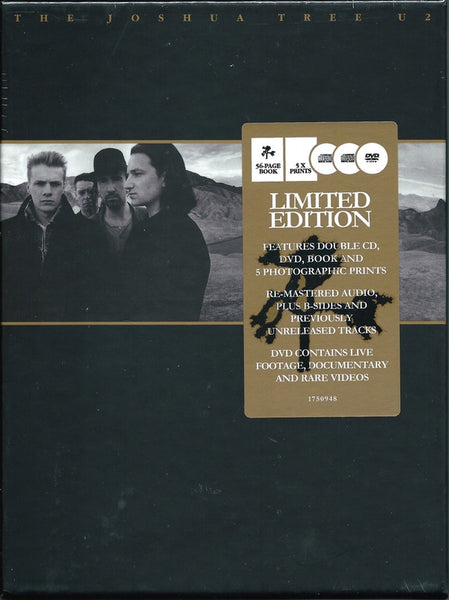 U2 : The Joshua Tree (CD, Album, RE, RM + CD, Comp, RM + DVD-V, PAL + Bo)