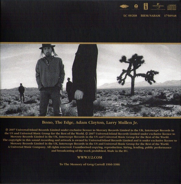 U2 : The Joshua Tree (CD, Album, RE, RM + CD, Comp, RM + DVD-V, PAL + Bo)