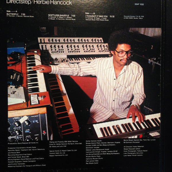 Herbie Hancock = ハービー・ハンコック* : Directstep = ダイレクトステップ (LP, Album, Gat)