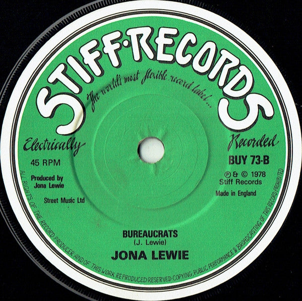 Jona Lewie : You'll Always Find Me In The Kitchen At Parties (7", Single, CBS)