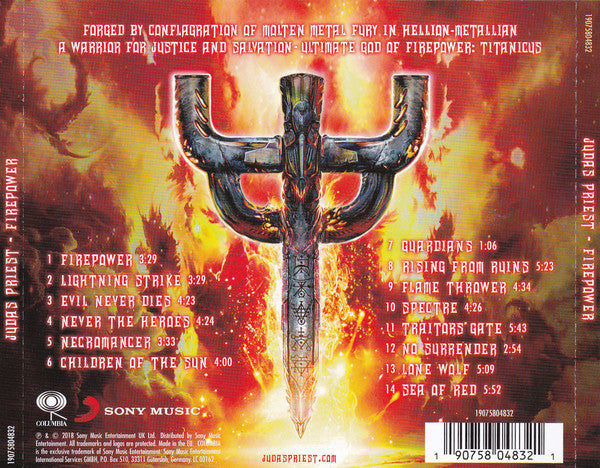 Judas Priest : Firepower (CD, Album)