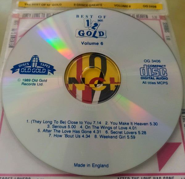 Various : Best Of 12 Inch Gold  (Volume 6) (CD, Comp)