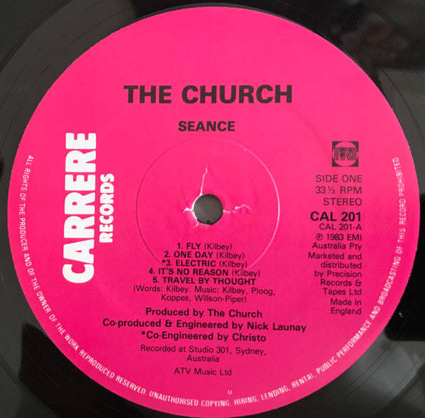 The Church : Seance (LP, Album, RE)