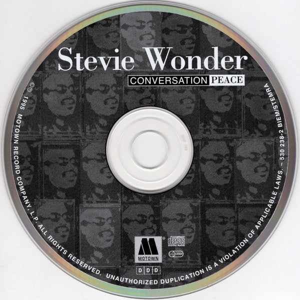 Stevie Wonder : Conversation Peace (CD, Album)