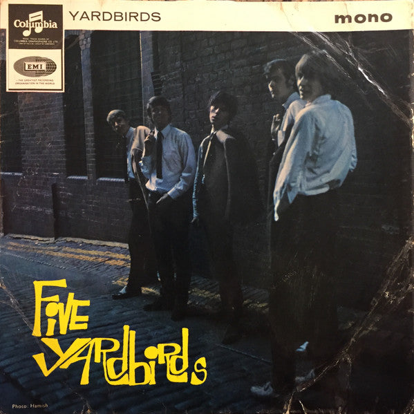 The Yardbirds : Five Yardbirds (7", EP, Mono)