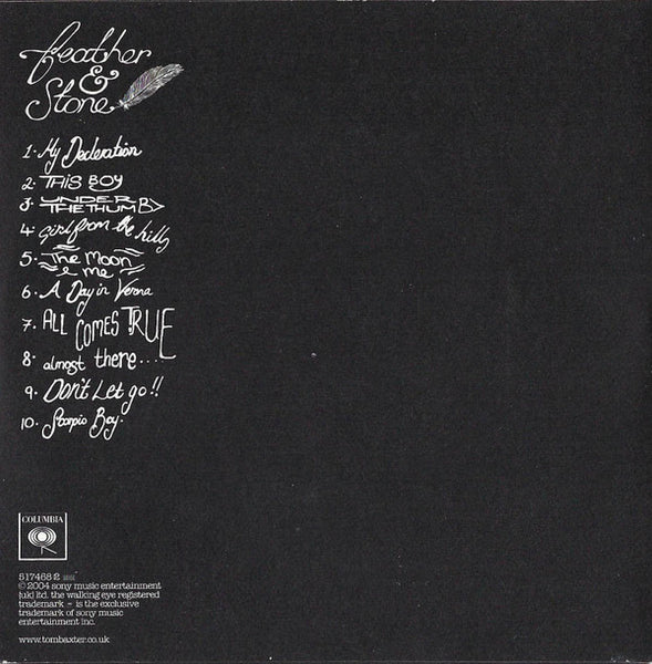 Tom Baxter : Feather & Stone (CD, Album, Gat)