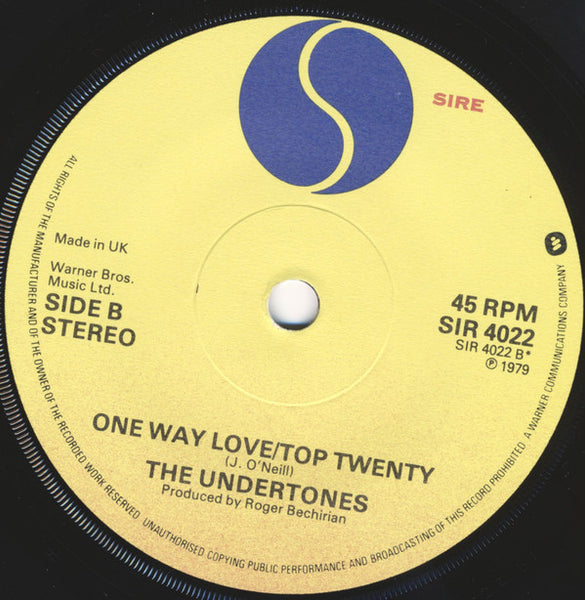 The Undertones : Here Comes The Summer (7", Single)