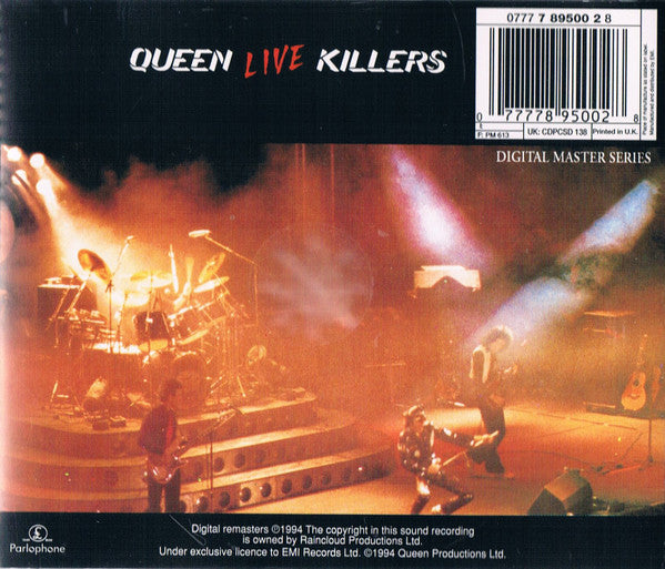 Queen : Live Killers (2xCD, Album, RE, RM)