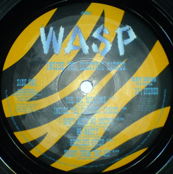 WASP* : Inside The Electric Circus (LP, Album)