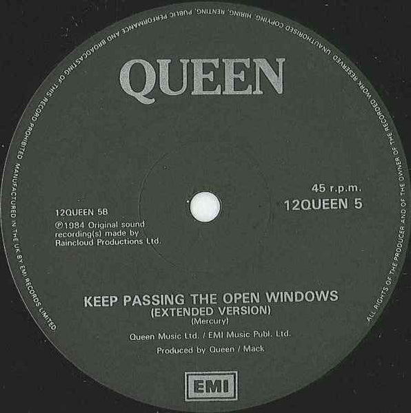 Queen : Thank God It's Christmas (12", Single)