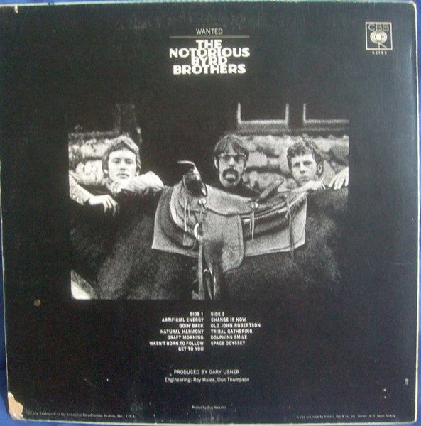 The Byrds : The Notorious Byrd Brothers (LP, Album, Mono)