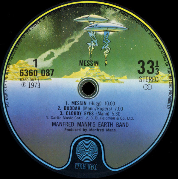 Manfred Mann's Earth Band : Messin' (LP, Album, Gat)