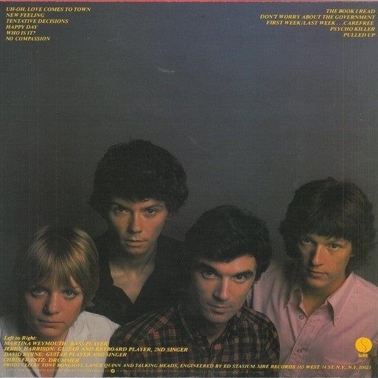 Talking Heads : Talking Heads: 77 (LP, Album, RP)
