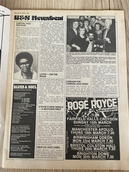 Blues & Soul Magazine 1981 - Prince