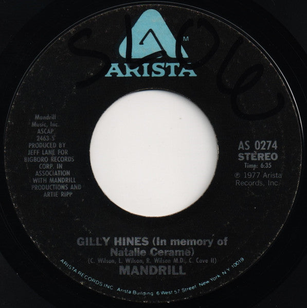 Mandrill : Funky Monkey (7", Single)