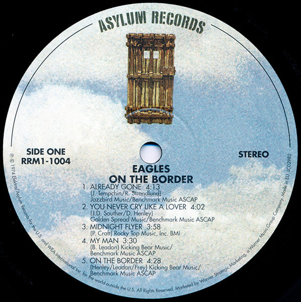Eagles : On The Border (LP, Album, RE, 180)