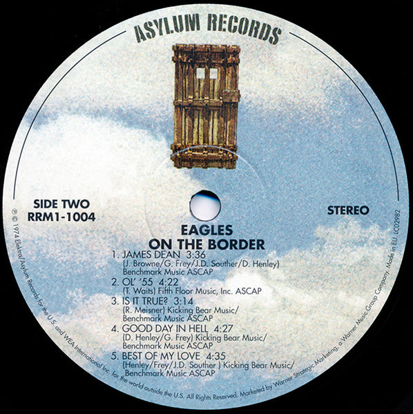Eagles : On The Border (LP, Album, RE, 180)