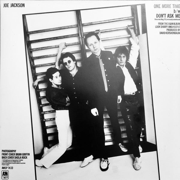 Joe Jackson : One More Time (10", Single, Ltd, Whi)