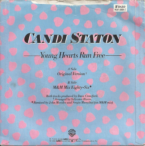 Candi Staton : Young Hearts Run Free (7", Single)