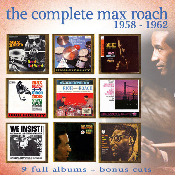Max Roach : The Complete Max Roach 1958 - 1962 (4xCD, Album, Comp, RE)