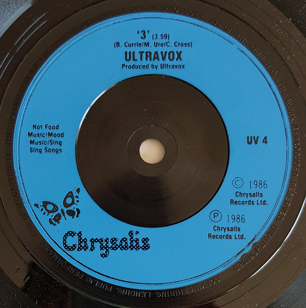 Ultravox : Same Old Story (7", Single, Blu)