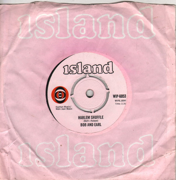 Bob And Earl* : Harlem Shuffle (7", Single, RE, 4 P)