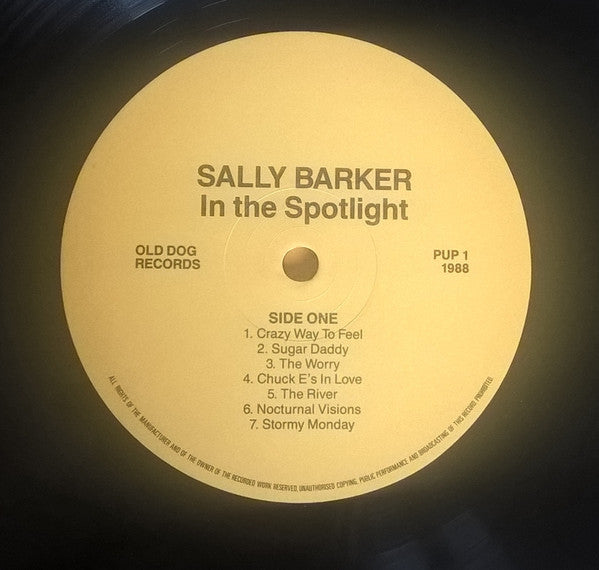 Sally Barker : In The Spotlight (LP, Album)