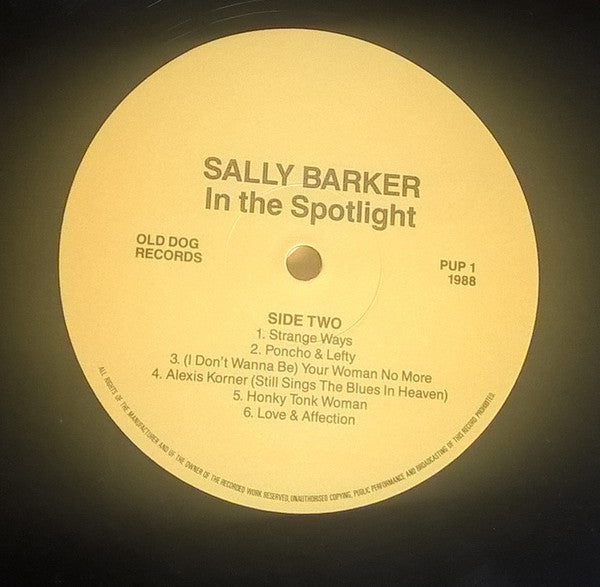 Sally Barker : In The Spotlight (LP, Album)