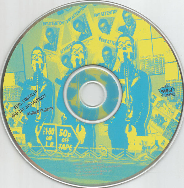 Elvis Costello And The Attractions* : Armed Forces (CD, Album, RM + CD, Comp, RM + Tec)